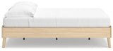 Cabinella Tan Full Platform Base Bed from Ashley Furniture - Luna Furniture
