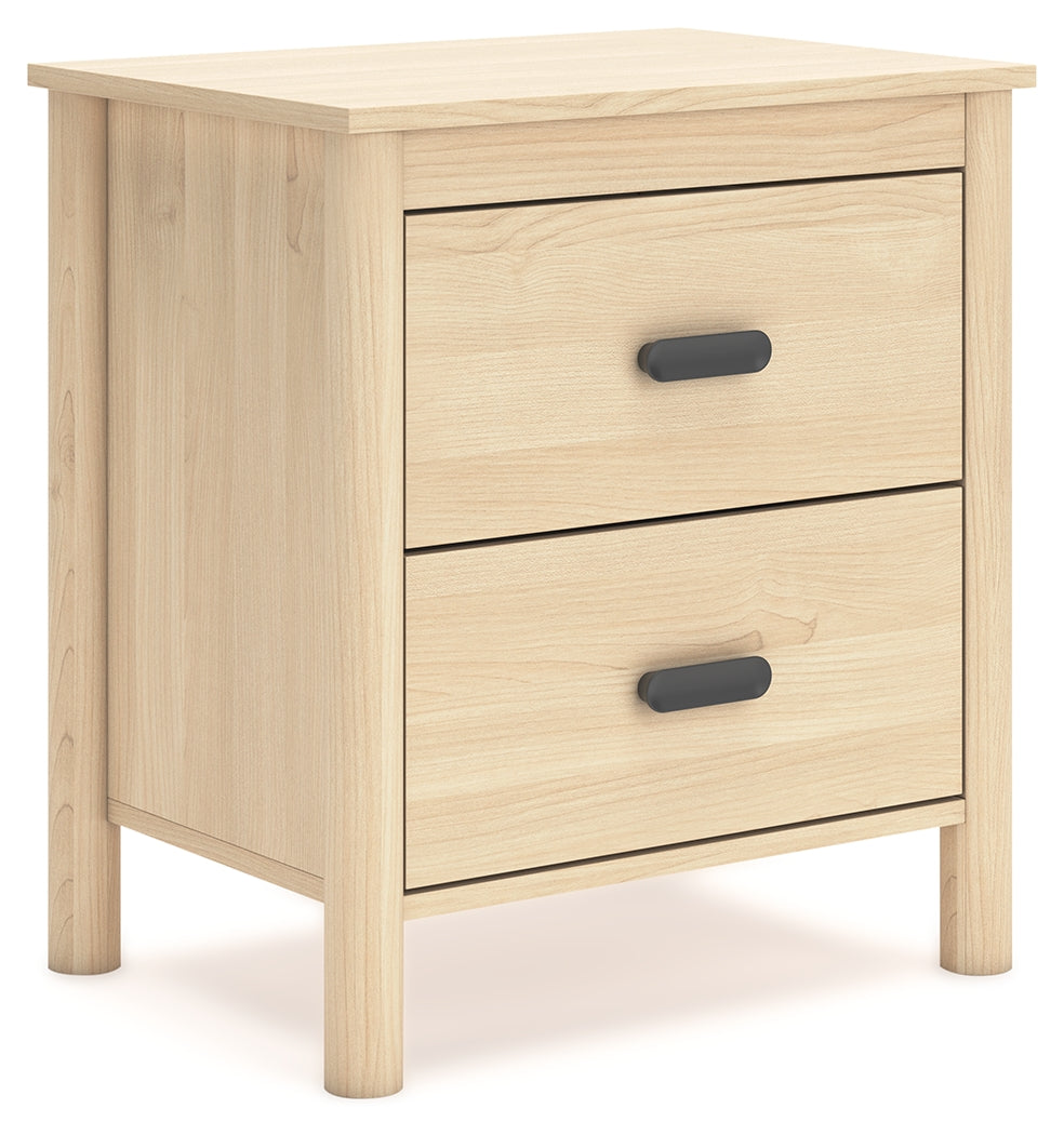 Cabinella Tan Nightstand from Ashley Furniture - Luna Furniture
