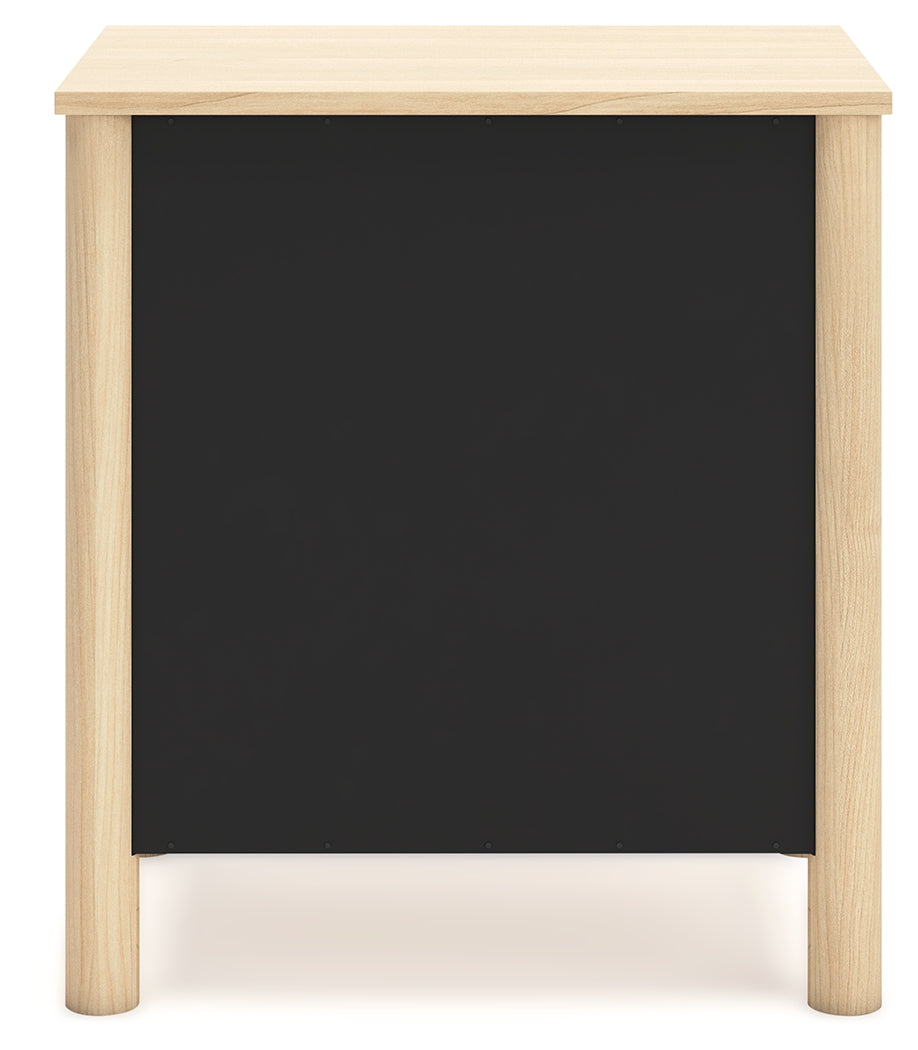 Cabinella Tan Nightstand from Ashley Furniture - Luna Furniture