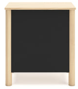 Cabinella Tan Nightstand from Ashley Furniture - Luna Furniture