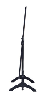 Cabot Black Rectangular Cheval Mirror with Arched Top from Coaster - Luna Furniture