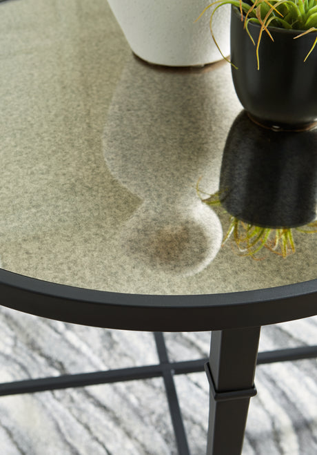 Cadeburg Black Accent Table from Ashley - Luna Furniture