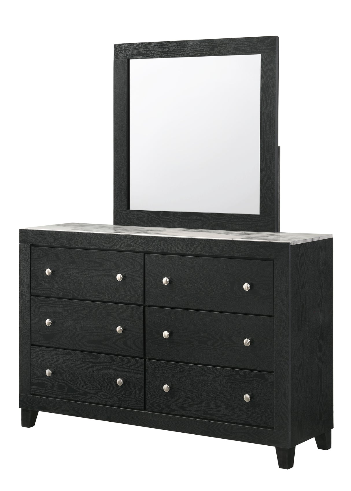Cadence Black Bedroom Mirror (Mirror Only) from Crown Mark - Luna Furniture
