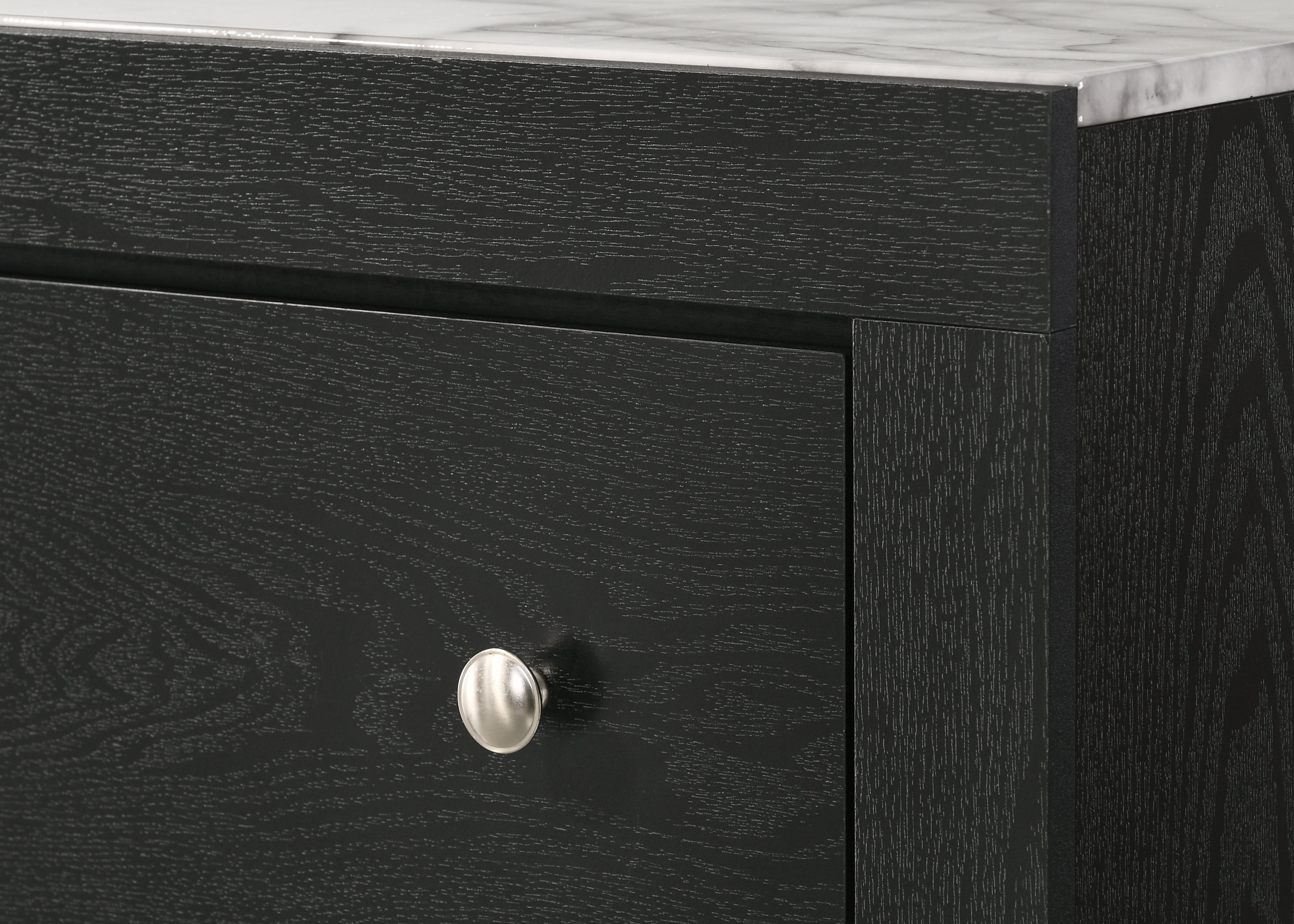 Cadence Black LED Panel Bedroom Set - Luna Furniture