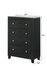 Cadence Black LED Panel Bedroom Set from Crown Mark - Luna Furniture