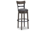 Caitbrook Gray Bar Height Barstool from Ashley - Luna Furniture