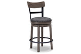 Caitbrook Gray Counter Height Barstool from Ashley - Luna Furniture