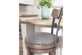 Caitbrook Gray Counter Height Barstool from Ashley - Luna Furniture