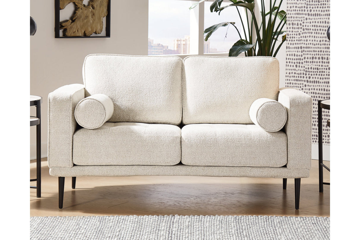 Caladeron Sandstone Loveseat from Ashley Furniture - Luna Furniture