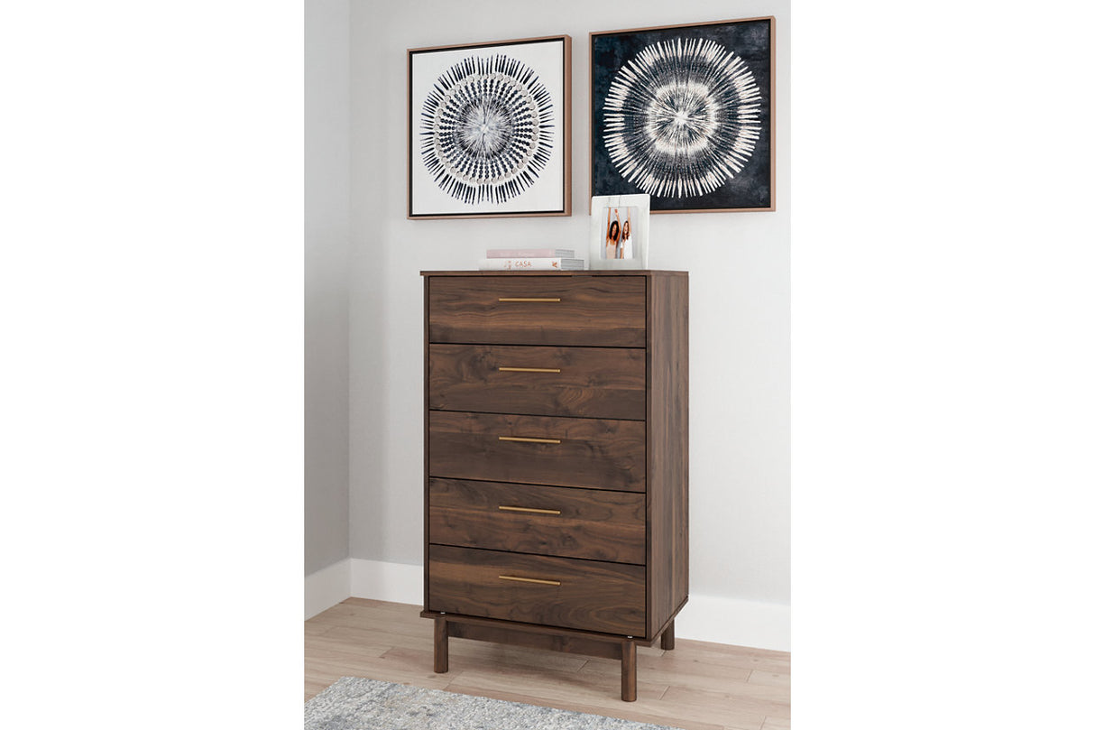 Calverson Mocha Youth Platform Bedroom Set from Ashley - Luna Furniture