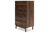Calverson Mocha Chest of Drawers from Ashley - Luna Furniture