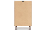 Calverson Mocha Chest of Drawers from Ashley - Luna Furniture
