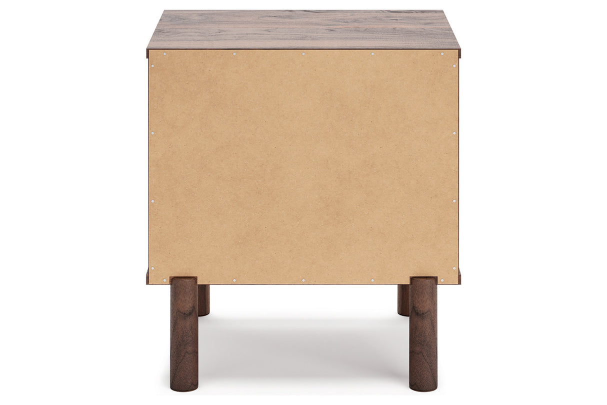 Calverson Mocha Nightstand from Ashley - Luna Furniture