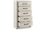 Cambeck Whitewash Chest of Drawers from Ashley - Luna Furniture