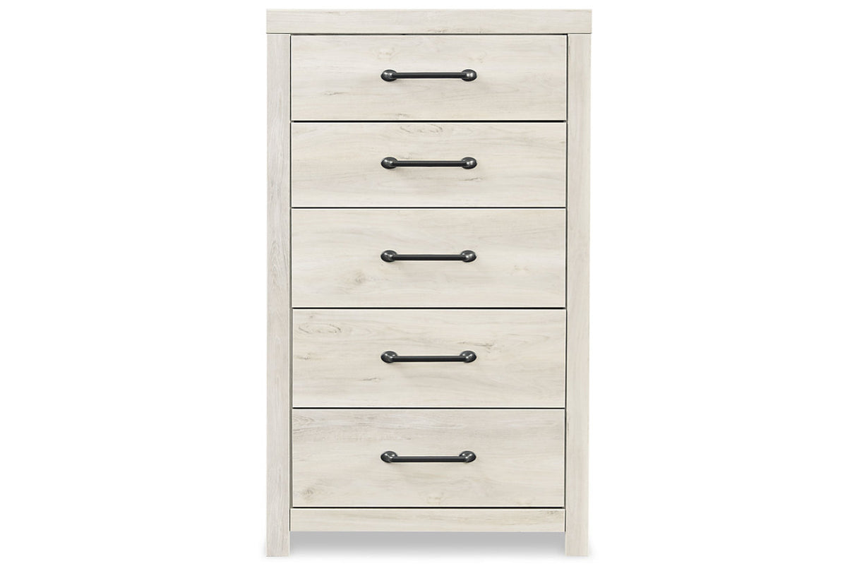 Cambeck Whitewash Chest of Drawers from Ashley - Luna Furniture