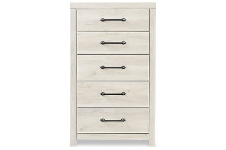 Cambeck Whitewash Chest of Drawers from Ashley - Luna Furniture