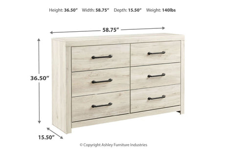 Cambeck Whitewash Dresser from Ashley - Luna Furniture
