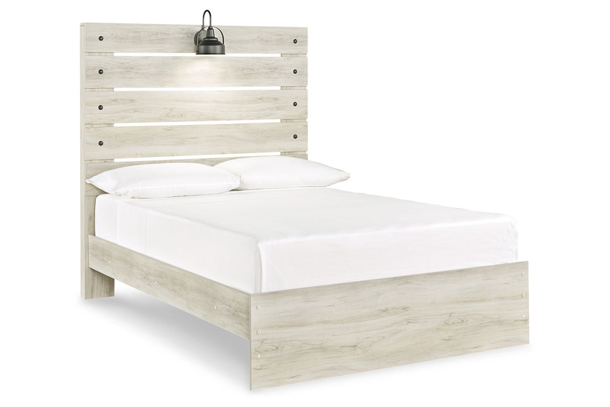 Cambeck Whitewash Full Panel Bed from Ashley - Luna Furniture