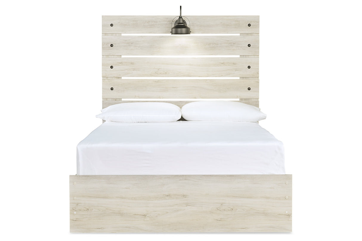Cambeck Whitewash Full Panel Bed from Ashley - Luna Furniture