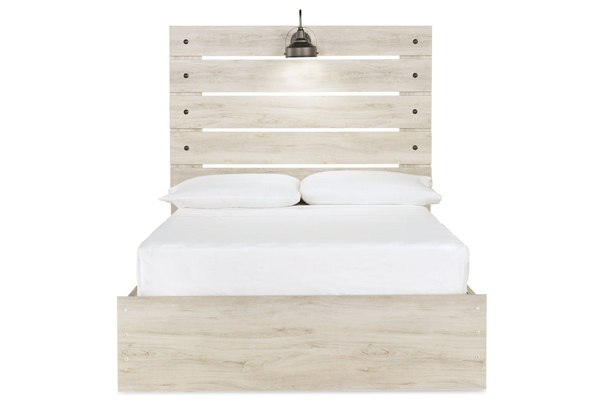 Cambeck Whitewash Full Storage Platform Bed with 2 Drawers from Ashley - Luna Furniture