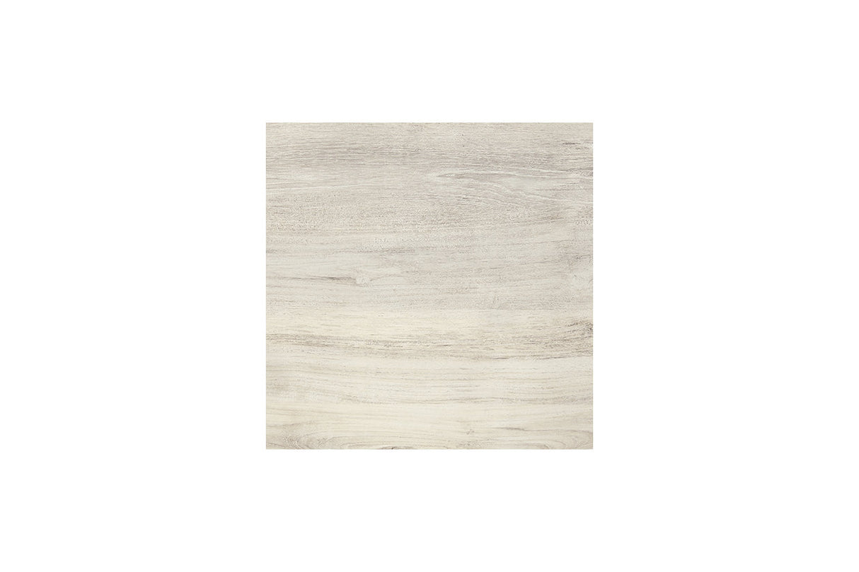 Cambeck Whitewash King Panel Bed from Ashley Furniture - Luna Furniture