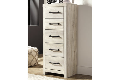 Cambeck Whitewash Narrow Chest of Drawers from Ashley - Luna Furniture