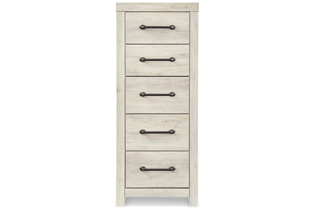 Cambeck Whitewash Narrow Chest of Drawers from Ashley - Luna Furniture