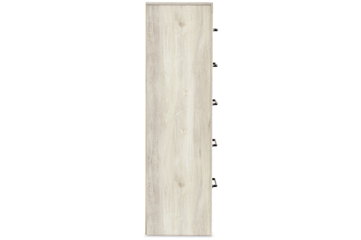 Cambeck Whitewash Narrow Chest of Drawers from Ashley - Luna Furniture