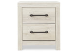 Cambeck Whitewash Nightstand from Ashley - Luna Furniture