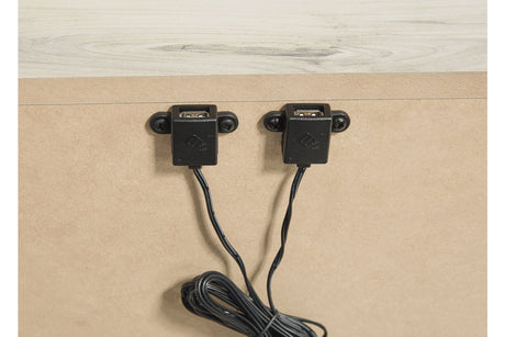 Cambeck Whitewash Nightstand from Ashley - Luna Furniture