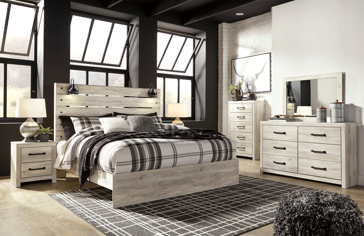 Cambeck Whitewash Panel Bedroom Set from Ashley - Luna Furniture