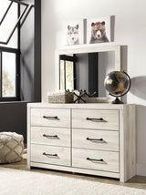 Cambeck Whitewash Storage Youth Platform Bedroom Set with 4 Drawers from Ashley - Luna Furniture