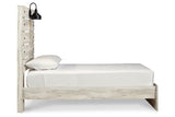 Cambeck Whitewash Twin Panel Bed from Ashley - Luna Furniture