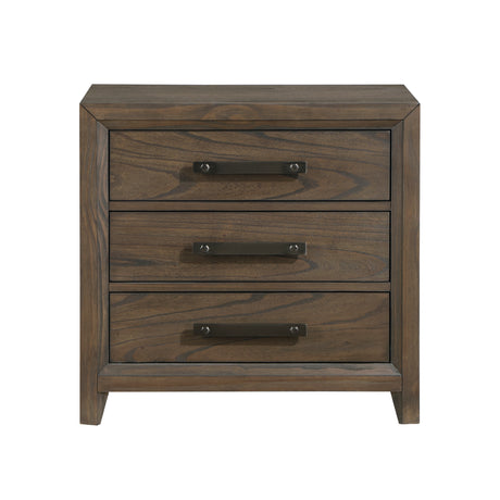 Cambridge Dark Walnut Upholstered Storage Platform Bedroom Set from Homelegance - Luna Furniture