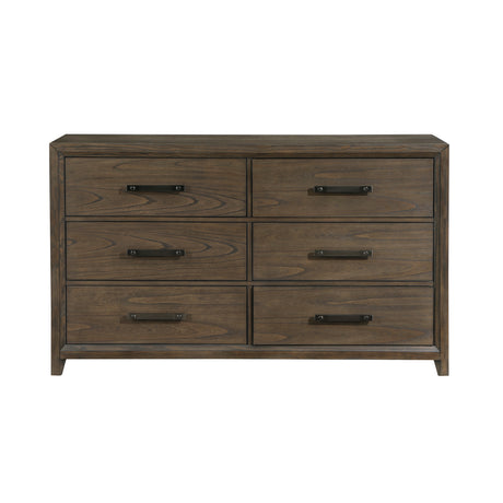 Cambridge Dark Walnut Upholstered Storage Platform Bedroom Set from Homelegance - Luna Furniture