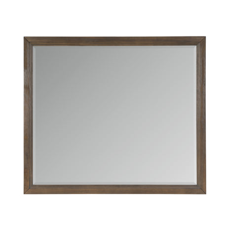 Cambridge Dark Walnut Mirror (Mirror Only) from Homelegance - Luna Furniture