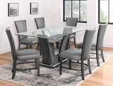 Camelia Gray/Gray Dining Chair, Set of 2 from Crown Mark - Luna Furniture
