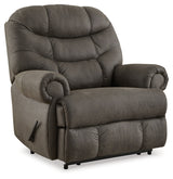 Camera Time Gunmetal Recliner from Ashley - Luna Furniture