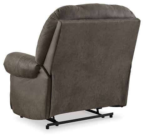 Camera Time Gunmetal Recliner from Ashley Furniture - Luna Furniture