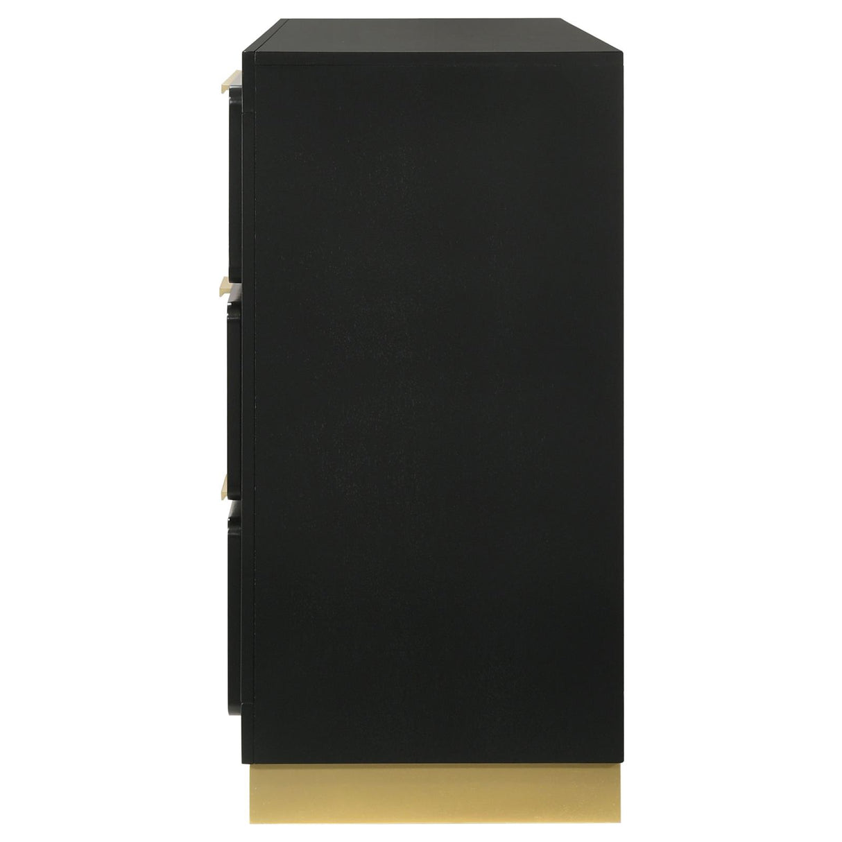 Caraway Black 6-Drawer Bedroom Dresser from Coaster - Luna Furniture