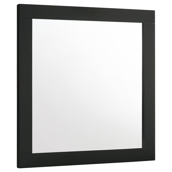 Caraway Black Dresser Mirror (Mirror Only)