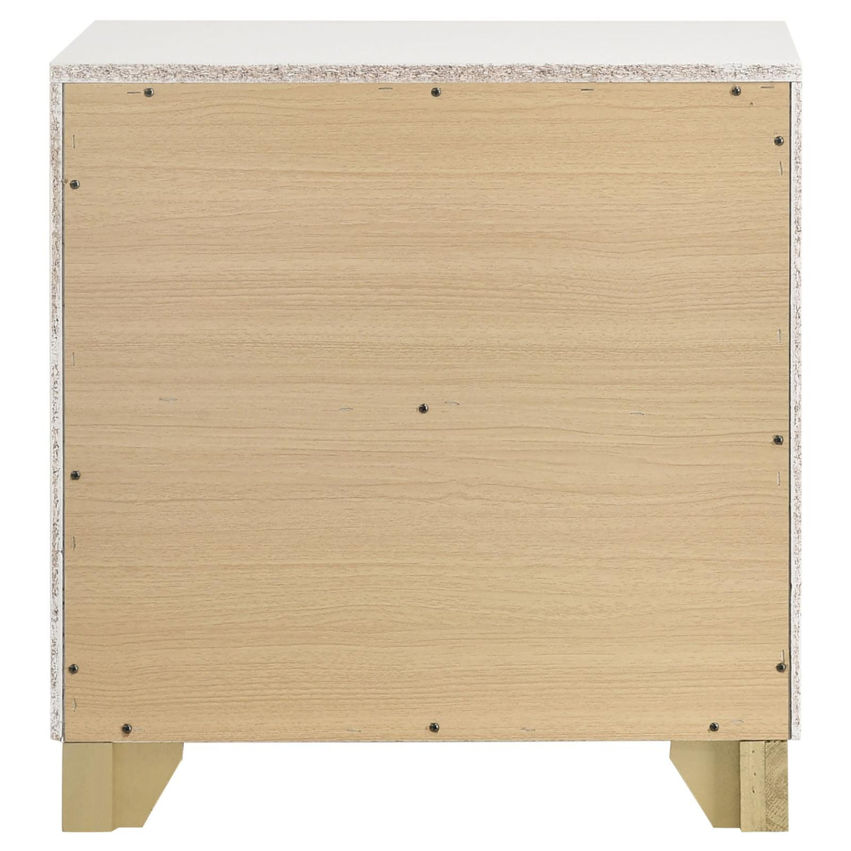 Caraway White 2-Drawer Nightstand from Coaster - Luna Furniture
