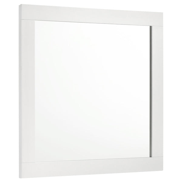 Caraway White Dresser Mirror (Mirror Only)