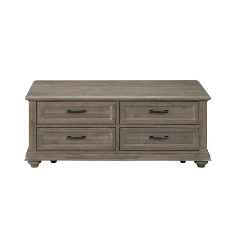 Cardano Driftwood Light Brown Wood Cocktail Table from Homelegance - Luna Furniture