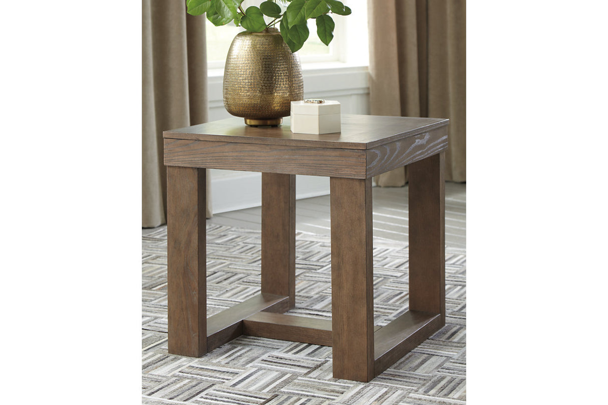 Cariton Gray End Table from Ashley - Luna Furniture