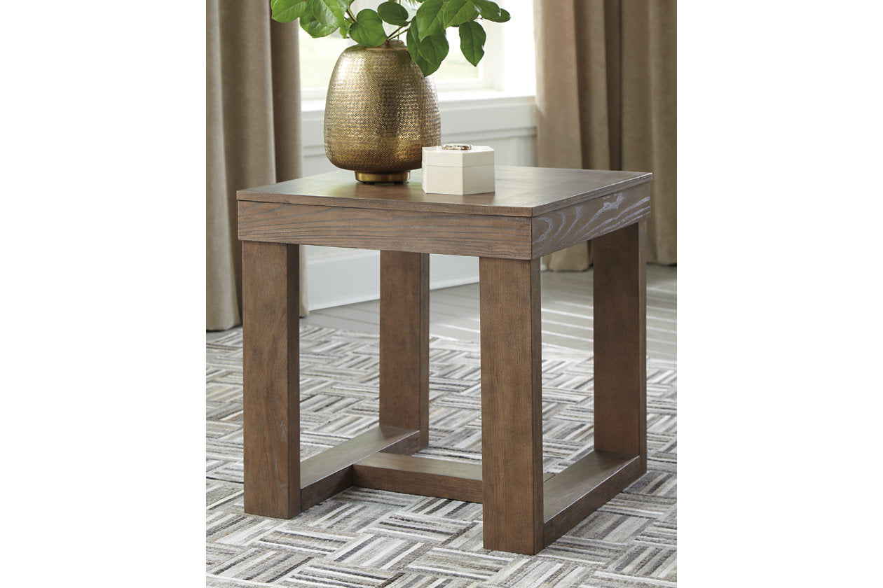 Cariton Gray End Table from Ashley - Luna Furniture