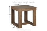 Cariton Gray End Table from Ashley - Luna Furniture