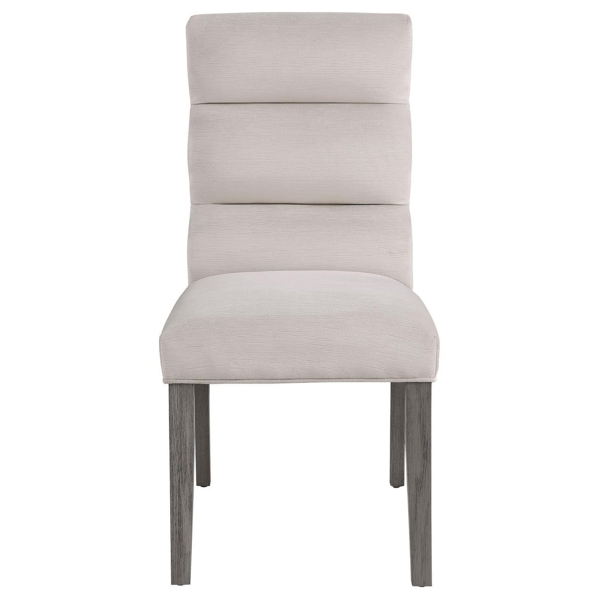Carla Stone Upholstered Dining Side Chair, Set of 2 from Coaster - Luna Furniture