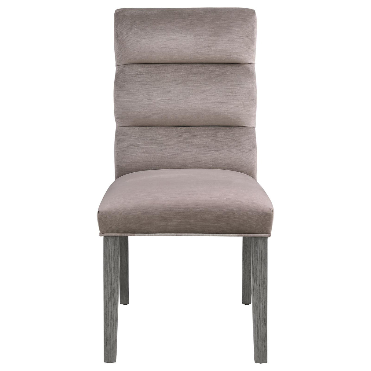 Carla Stone Upholstered Dining Side Chair, Set of 2 from Coaster - Luna Furniture