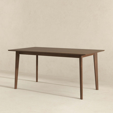 Carlos Solid Wood Dining Table Walnut / 47" from Midinmod - Luna Furniture